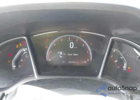 2019 Honda Civic Sport z USA, uszkodzony, nr VIN 19XFC2F82KE043548